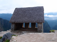 Hutte funéraire au Machu Picchu - Pérou